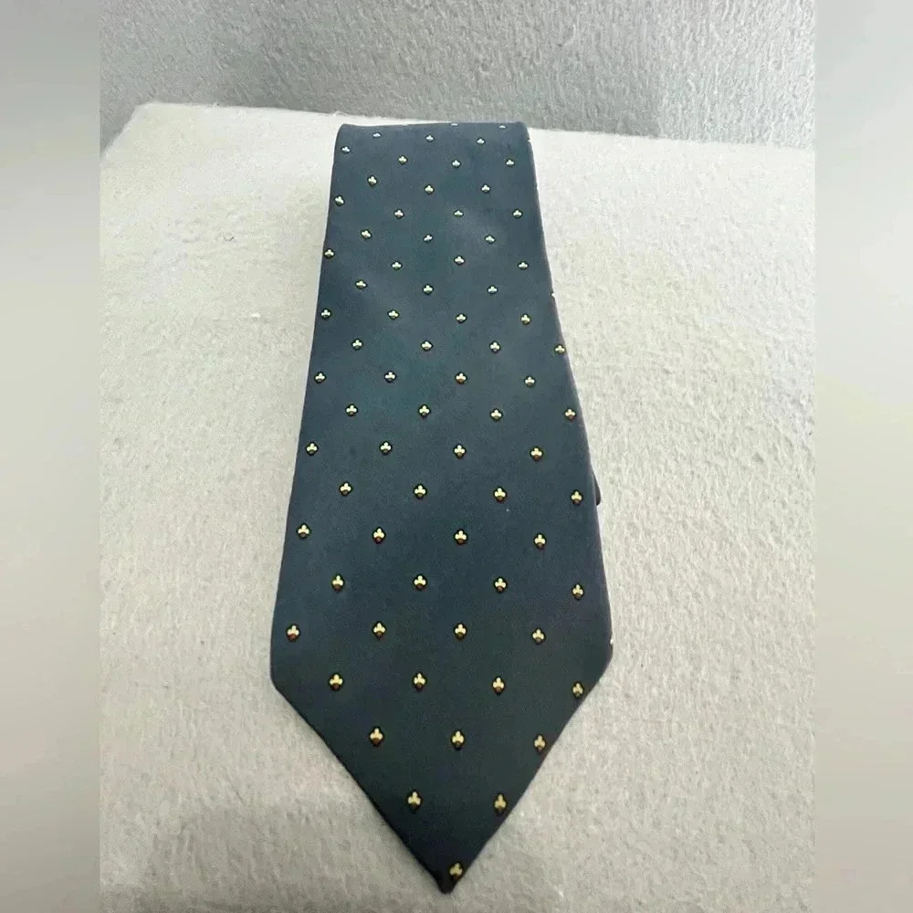 Silk Handmade in Italy tie Vintage buisness attire office